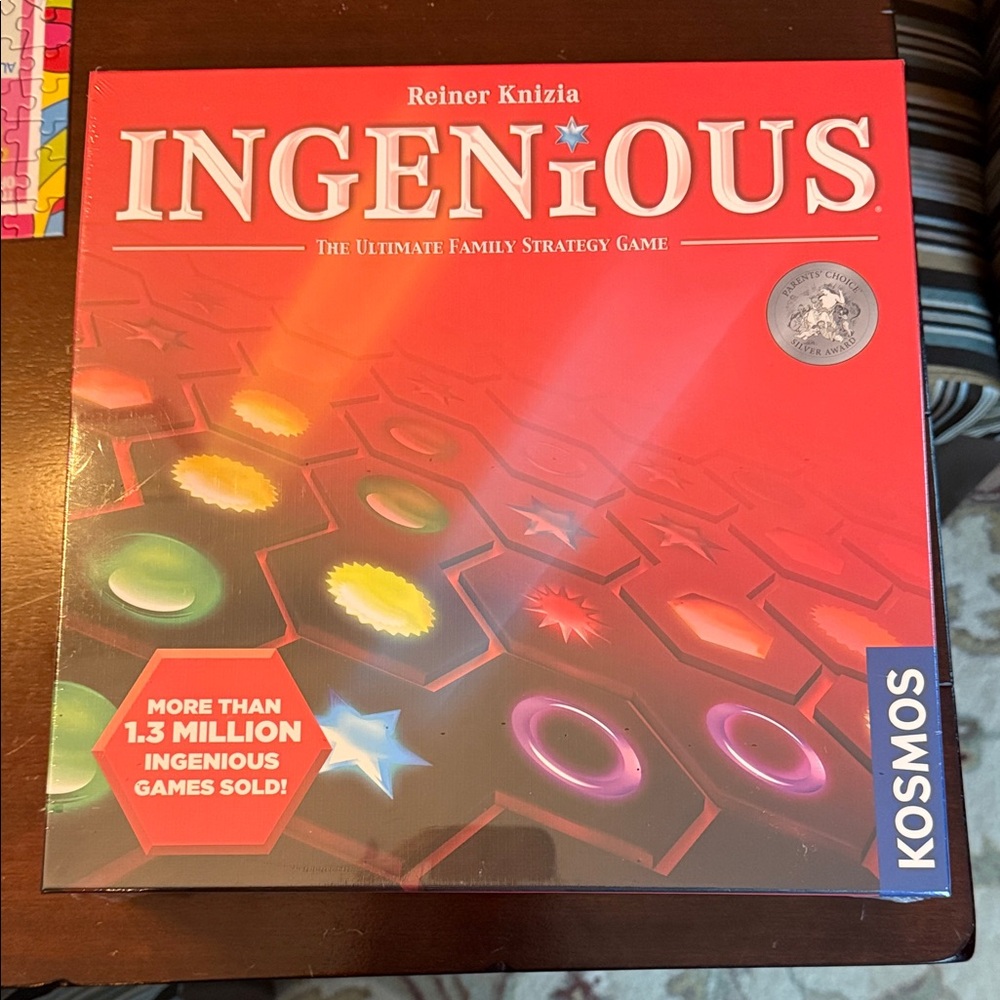 Ingenious Reiner Knizia Family Strategy Game by Thames & Kosmos New Sealed